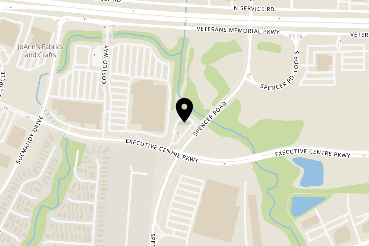 Map showing the location of The Brick Oven on 84 Spencer Rd in St Peters